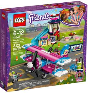 Bộ lắp ráp Chuyến bay khám phá thành phố Heartlake Lego Friends 41343