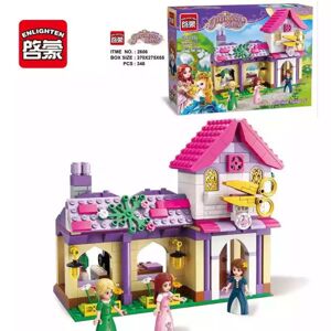 Bộ lắp ráp đồ chơi Enlighten 2606 - Tiệm cắt may công chúa Leah Princess Leah