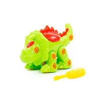 Bộ lắp ráp khủng long 3 sừng Triceratops 32 chi tiết Polesie Toys