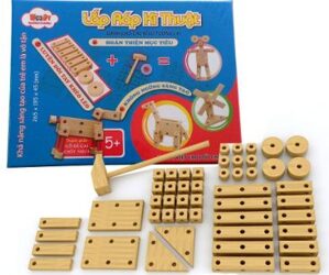 Bộ lắp ráp kỹ thuật bằng gỗ Woody WD0036