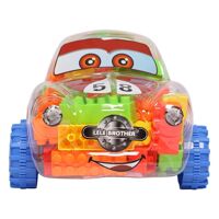 Bộ lắp ráp xe hơi cá nhân racing car lele brother (8166-6)