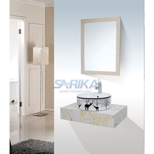 Bộ lavabo bàn đá Sarika BĐ-SR-05