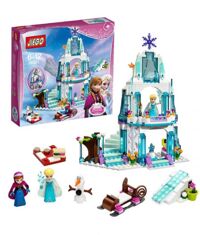 Bộ lego xếp hình cao cấp Lâu đài Frozen Nữ hoàng băng giá Elsa