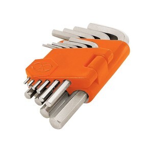 Bộ lục giác 10 cây đầu bằng hệ inch Truper 15539