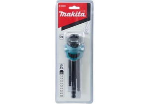 Bộ lục giác đầu bi Makita B-65894, 9 cây