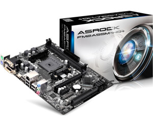 Bo mạch chủ (Mainboard) Asrock FM2A55M- HD+ - Socket FM2+, AMD A55 FCH, 2 x DIMM, Max 32GB, DDR3