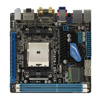 Bo mạch chủ (Mainboard) Asus F1A75-I DELUXE - Socket FM1, AMD A75 FCH, 2 x DIMM, Max 32GB, DDR3