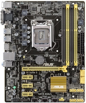 Bo mạch chủ (Mainboard) Asus H87M-E - Socket 1150, Intel H87, 4 x DIMM, Max 32GB, DDR3