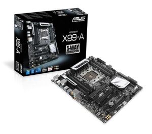 Bo mạch chủ - Mainboard Asus X99-A - Socket 2011, Intel X99, 8 x DIMM, Max 64GB, DDR4