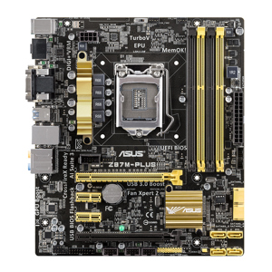 Bo mạch chủ (Mainboard) Asus Z87M-PLUS - Socket 1150, Intel Z87, 4 x DIMM, Max 32GB, DDR3