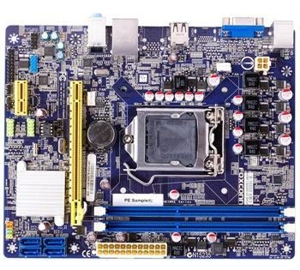 Bo mạch chủ - Mainboard Foxconn H61MXE-K - Socket 1155, Intel H61, 2 x DIMM, Max 16GB, DDR3