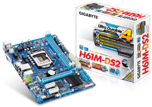 Bo mạch chủ - Mainboard Gigabyte GA H61M-DS2