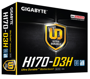 Bo mạch chủ Gigabyte H170-D3H