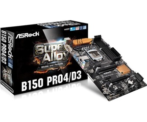 Bo mạch chủ - Mainboard Asrock B150M Pro4 D3