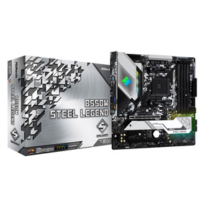 Bo mạch chủ - Mainboard Asrock B550M Steel Legend