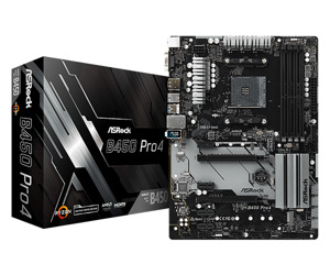 Bo mạch chủ - Mainboard Asrock B450 Pro4