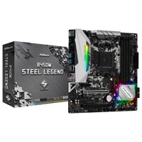 Bo mạch chủ - Mainboard Asrock B450M Steel Legend