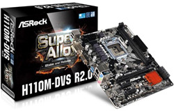 Bo mạch chủ - Mainboard Asrock H110M-DVS R2.0