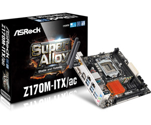 Bo mạch chủ Mainboard Asrock Z170M-ITX/ac