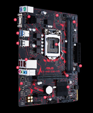 Bo mạch chủ - Mainboard Asus EX-H310M-V3