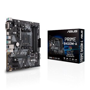 Bo mạch chủ - Mainboard Asus Prime B450M-A