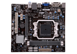 Bo mạch chủ - Mainboard ECS A55F2P-M2 - SOCKET FM2, AMD A55, 2 x DIMM, Max 16GB, DDR3