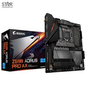 Bo mạch chủ - Mainboard Gigabyte Z590 Aorus Pro Ax - socket LGA1200, Intel Z590