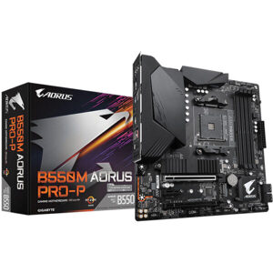 Bo mạch chủ - Mainboard Gigabyte B550M Aorus Pro-P