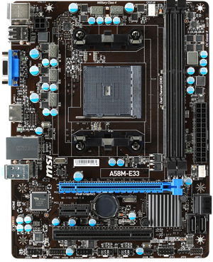 Bo mạch chủ - Mainboard MSI A58M-E33