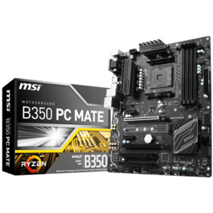 Bo mạch chủ - Mainboard MSI B350 PC Mate