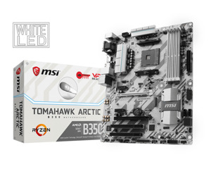 Bo mạch chủ - Mainboard MSI B350 Tomahawk Arctic