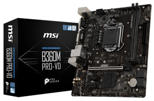 Bo mạch chủ - Mainboard MSI B360M Pro-VD