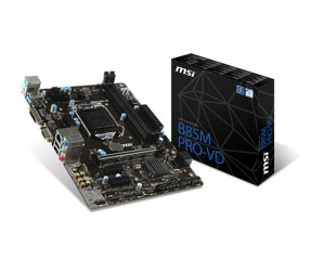 Bo mạch chủ - Mainboard MSI B85M Pro-VD