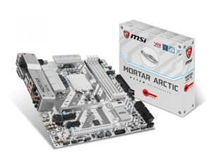 Bo mạch chủ - Mainboard MSI H270M Mortar Arctic