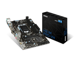 Bo mạch chủ - Mainboard MSI H81M Pro-VH BootRom