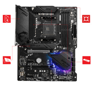 Bo mạch chủ - Mainboard MSI MPG B550 Gaming Plus