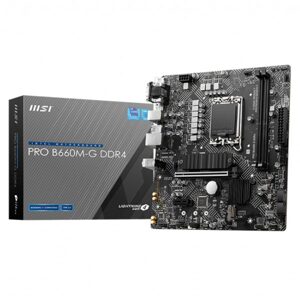 Bo mạch chủ - Mainboard MSI Pro B660M-G DDR4