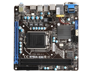 Bo mạch chủ - Mainboard MSI B75IA-E33 - Socket 1155, Intel B75, 2 x DIMM, Max 16GB, DDR3