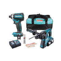 Bộ máy khoan và máy vặn vít 18Vx2 Makita DLX2242PM1