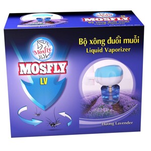 Bộ Máy Xông Đuổi Muỗi Mosfly Liquid Vaporizer Combo Hương Lavender 30ml