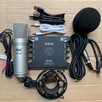 Bộ mic hát thu âm livestream ISK AT100-KS108