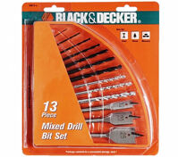 Bộ mũi khoan 13 chi tiết Black&Decker 50613G