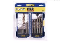 Bộ mũi khoan sắt chuôi gài HSS Irwin 10503990