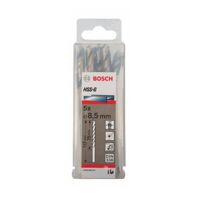 Bộ mũi khoan sắt HSS-G Bocsh 2608595073 - 5 mũi, 8.5mm