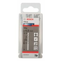 Bộ mũi khoan sắt HSS-G Bocsh 2608595061 - 10 mũi, 4.5mm