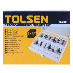 Bộ mũi phay Router Tolsen 75680