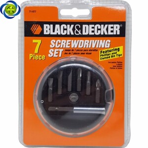 Bộ mũi vít 7 cái Black and Decker 71-077