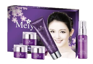 Bộ mỹ phẩm trị nám dưỡng trắng da Meiya 5 in 1