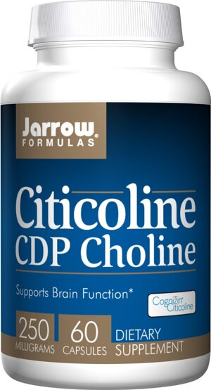 Bổ não, hồi phục chức năng Citicoline Cdp Choline Jarrow Formulas 250mg 60 viên