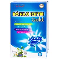 Bổ não ích trí Gold Tất Thành hộp 60 viên